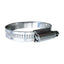 Trident Marine 316 SS NonPerforated Worm Gear Hose Clamp 1532 Band 58 1516 Clamping Range 10Pack SAE Size 8 7100121