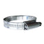 Trident Marine 316 SS NonPerforated Worm Gear Hose Clamp 1532 Band 134 214 Clamping Range 10Pack SAE Size 28