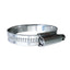 Trident Marine 316 SS NonPerforated Worm Gear Hose Clamp 1532 Band 2 2916 Clamping Range 10Pack SAE Size 32 7102001