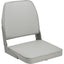 Attwood SwivlEze Low Back Padded Flip Seat Grey 98395GY