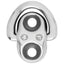 Wichard Folding Pad Eye 6mm Diameter 1564 2 Fixed Holes 6684W