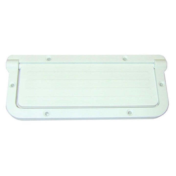 TH Marine Large Rectangular Scupper  White LRS2DP Main image