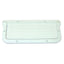 TH Marine Large Rectangular Scupper  White LRS2DP