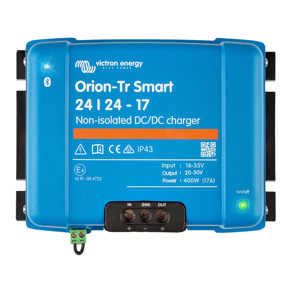 Victron OrionTR Smart NonIsolated DCDC Converter  24 VDC to 24 VDC  400W  17AMP ORI242440140 Main image