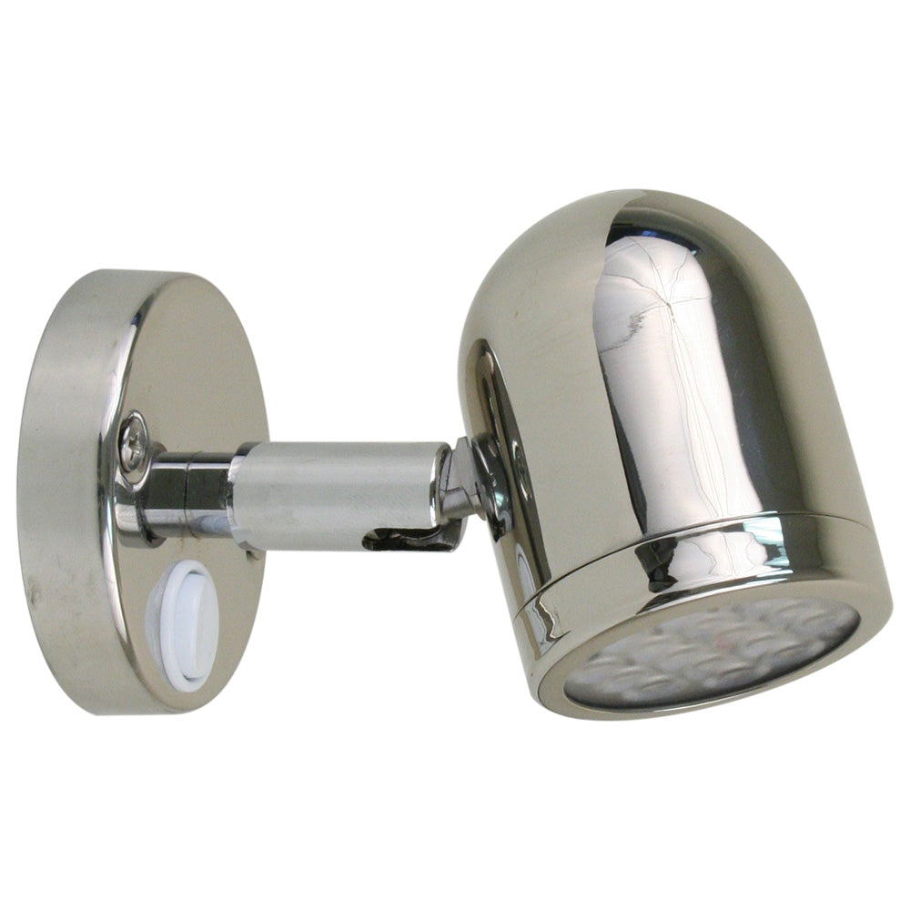 Scandvik LED 304 Stainless Steel LED Reading Light  830V 19053P Main image