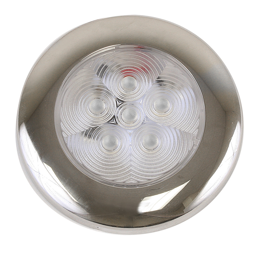 Scandvik B3 Downlight Surface Mount  Blue  SS Trim  IP67  1224V 41321P Main image