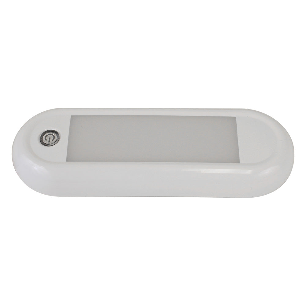 Scandvik 7 Oval Dome Light wSwitch  Dimming  1224V 41322P Main image