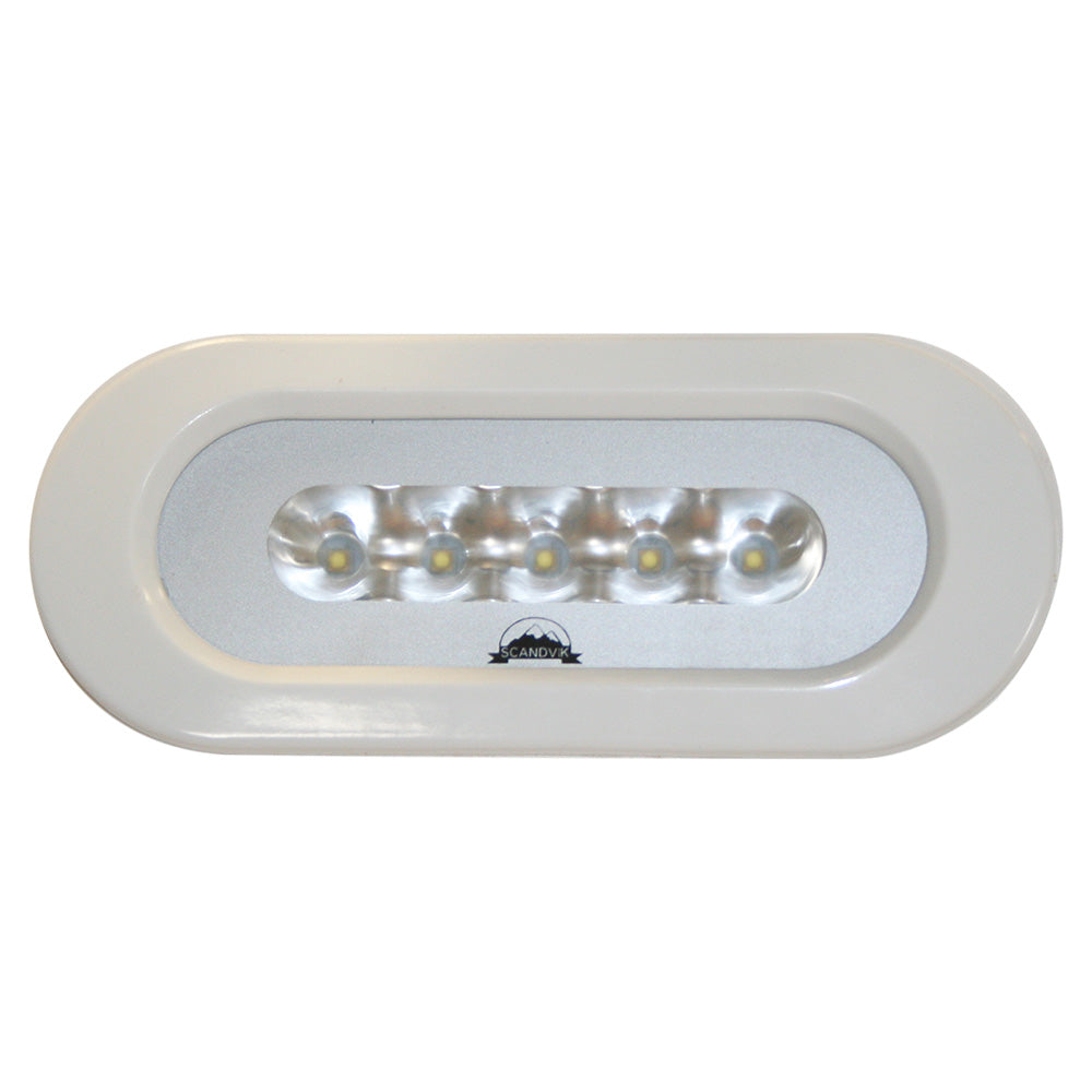 Scandvik Flush Mount Spreader Light  1030V  White 41343P Main image