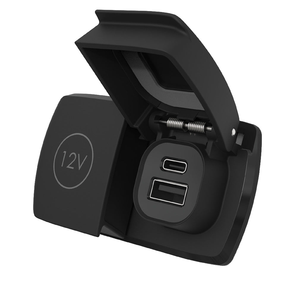 Scanstrut Flip Pro Duo  USBA  USBC w12V Power Socket SCMULTIF2 Main image