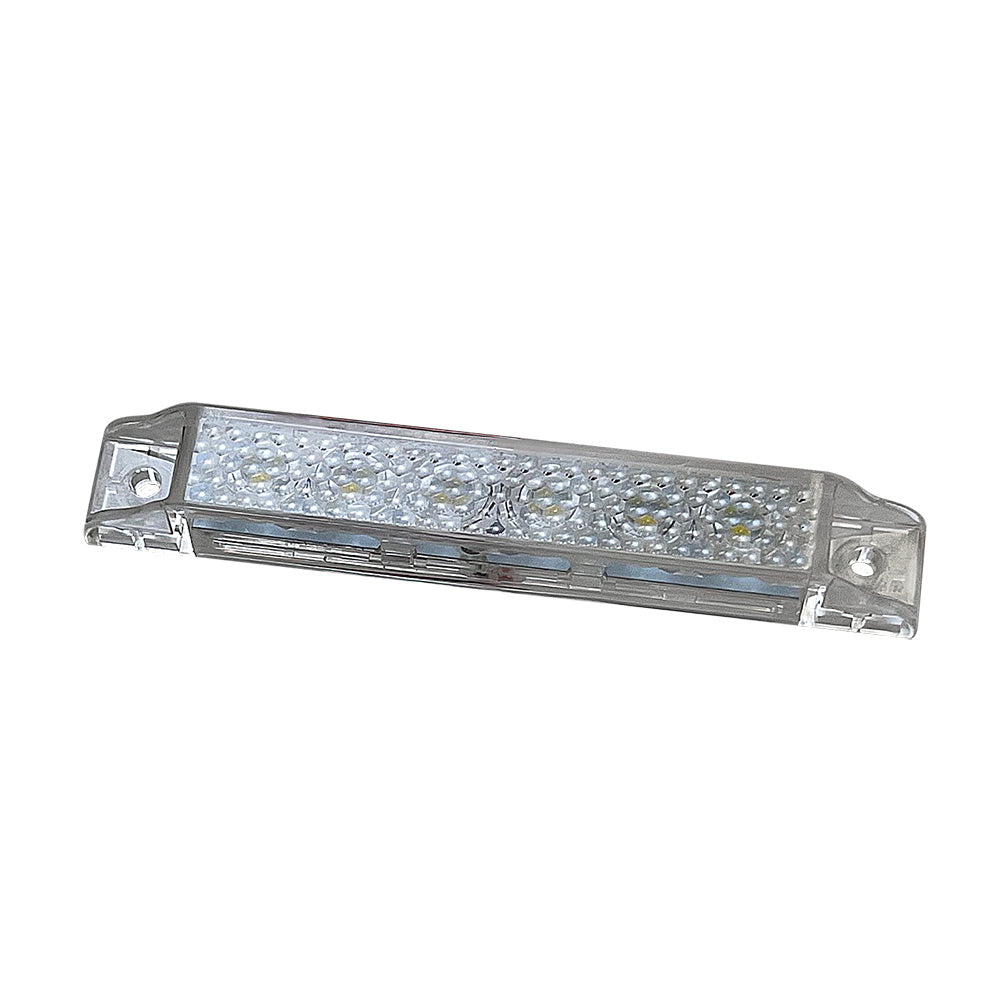 Scandvik 4" LED Light Strip - White w/Gasket - 12V [41640P] Secondary image