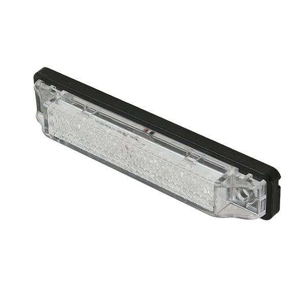 Scandvik 4 LED Light Strip  White wGasket  12V 41640P