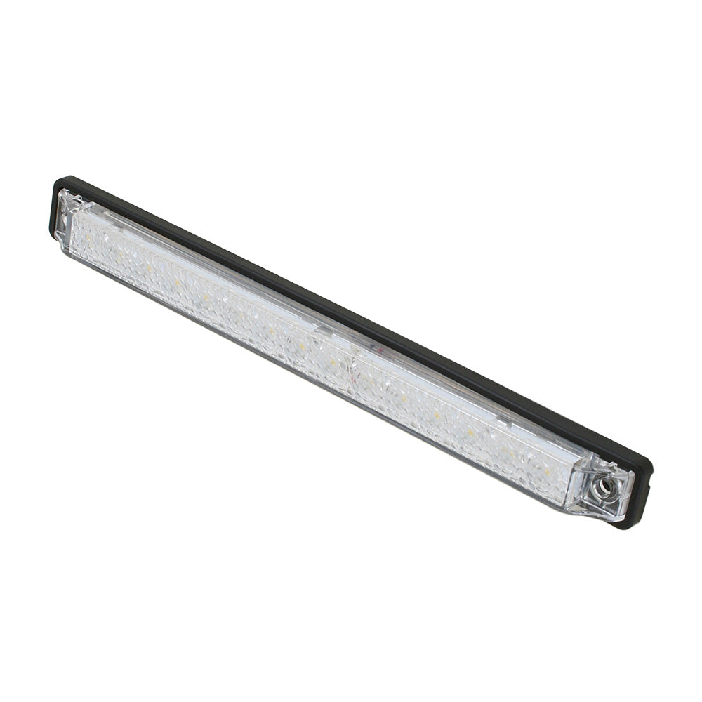 Scandvik 8 LED Light Strip  White wGasket  12V 41644P Main image