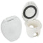 Scandvik Replacement White Cup  Cap fRecessed Shower 12104P