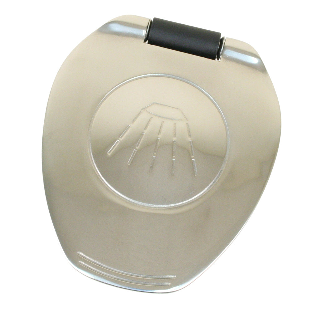 Scandvik Black  SS Recessed Transom Shower Handle/Hose - Vertical/Horizontal Mount - 6 Hose [12124P] Secondary image