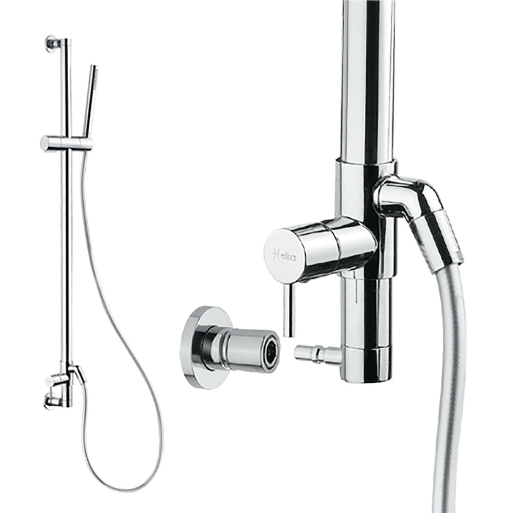 Scandvik All-In-One Shower System - 28" Shower Rail [16114] Secondary image