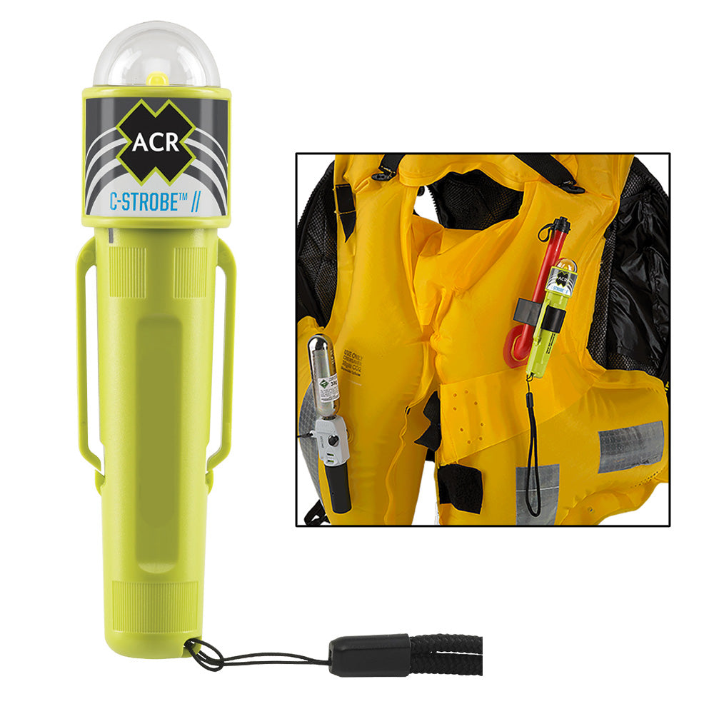 ACR CStrobe LED Light Jacket Emergency Signal USCG SOLAS Batteries Not Included 3965 Main image