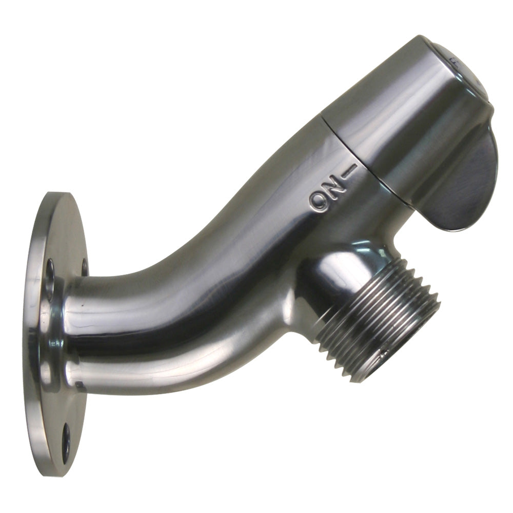 Scandvik Ceramic Angled Washdown Valve - SS Spigot [10175P] Secondary image