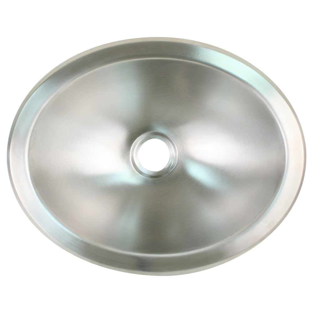 Scandvik Brushed SS Oval Sink  1325 x 105 10281 Main image