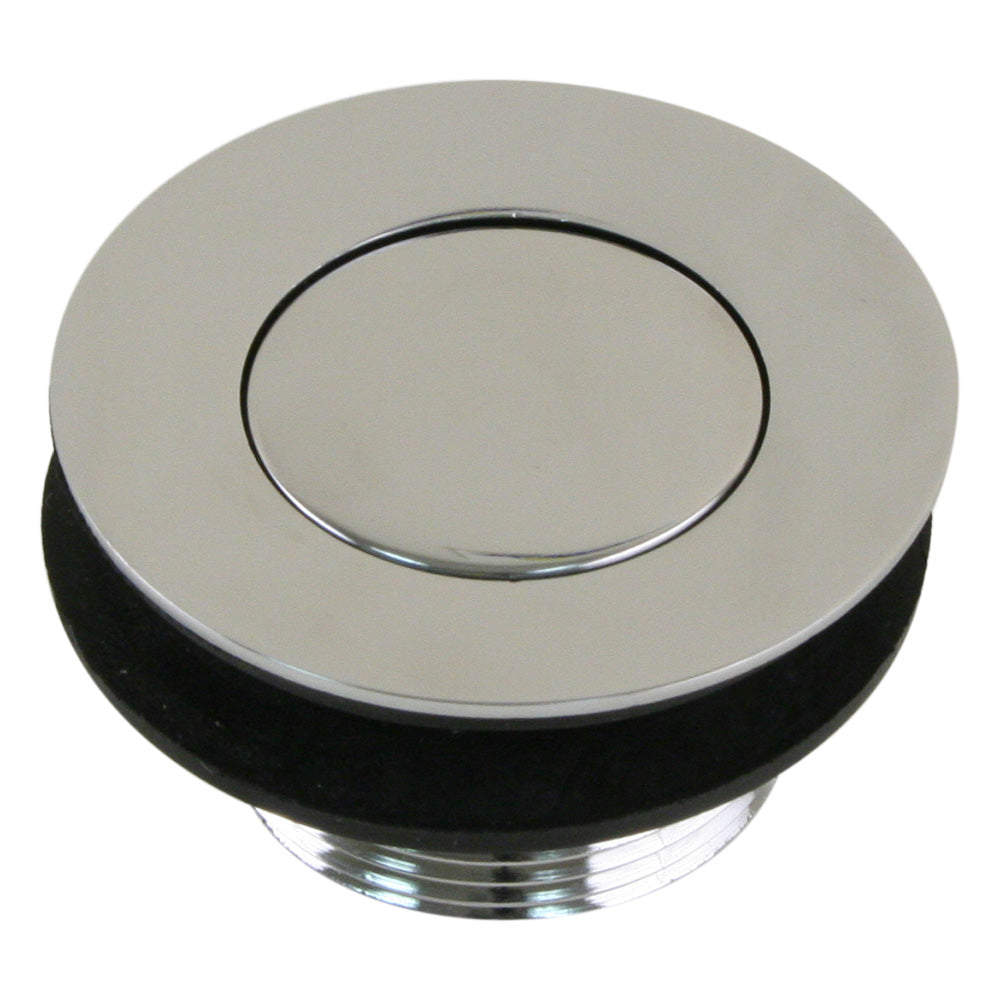 Scandvik Sink Drain w/Flip Stopper - Chrome Plated Brass [19006P] Secondary image