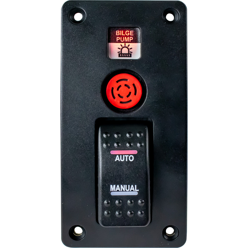 SeaDog Bilge Pump Water Alarm Panel wSwitch 4230371 Main image