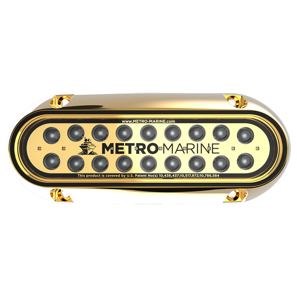 Metro Marine HighOutput Elongated Underwater Light wIntelligent Monochromatic LEDs  Aqua 90 Beam FBME1HA390 Main image