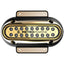Metro Marine HighOutput Elongated Surface Mount Light wIntelligent Monochromatic LEDs  Green 45 Beam FSME1HG345