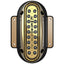 Metro Marine HighOutput Vertical Surface Mount Light wIntelligent Monochromatic LEDs  Green 90 Beam FSME1VG390