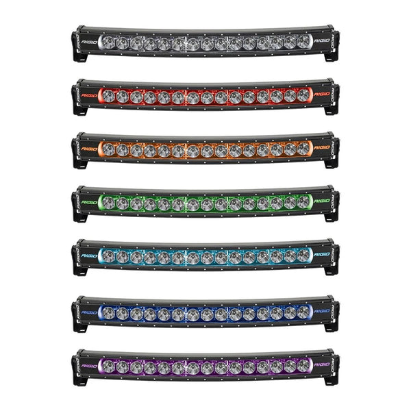 RIGID Industries Radiance  Curved 40 Light Bar  RGBW 340053