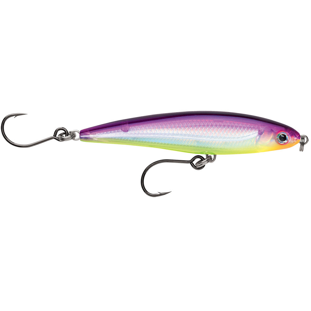 Rapala XRap Twitchin Minnow 4 Purple Chartreuse SXRT10PRCH Main image