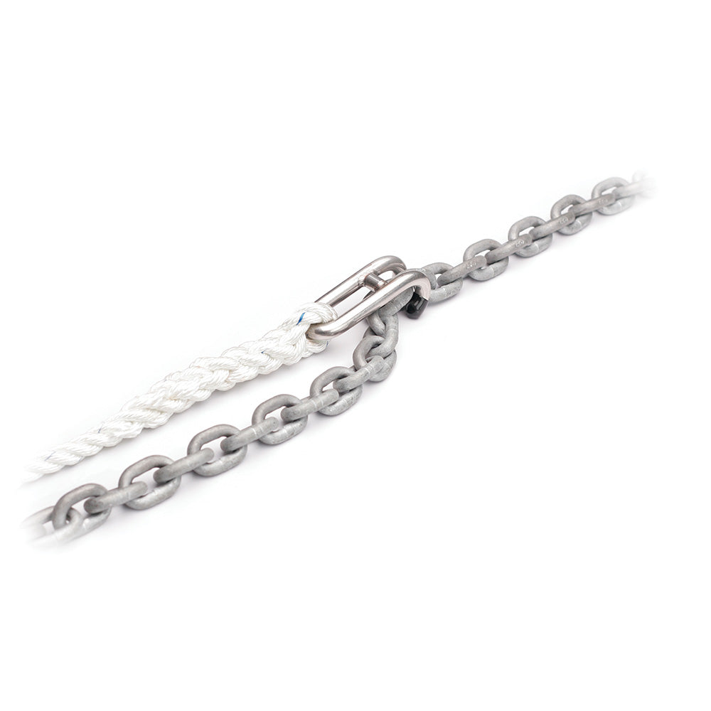 C Sherman Johnson Captain Hook Chain Snubber Large Snubber Hook f38  12 Chain w15 of 58 3 Strand Nylon 46475 Main image