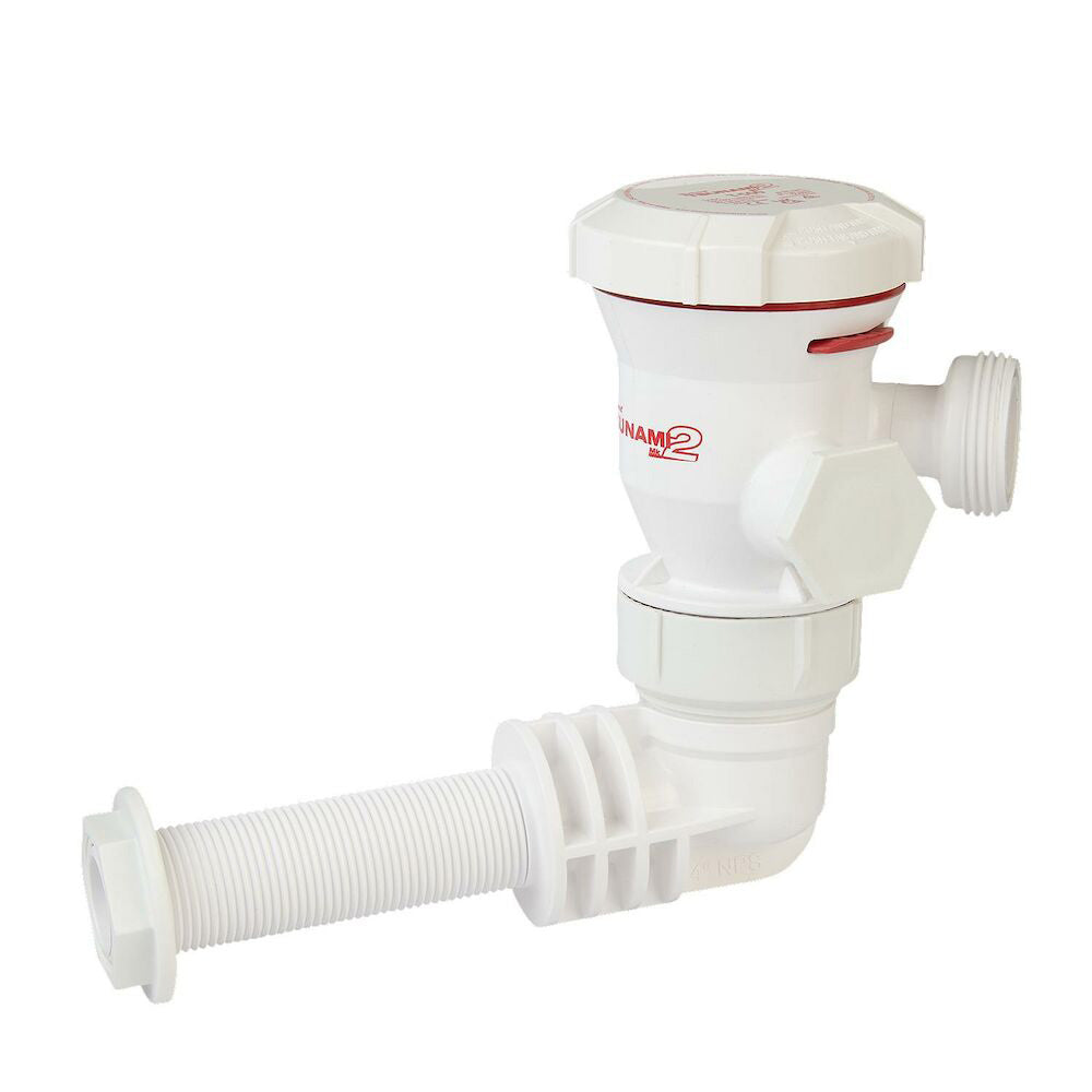 Attwood Tsunami Mk2 T500 Aerator  12V  90Degree Inlet 56444 Main image
