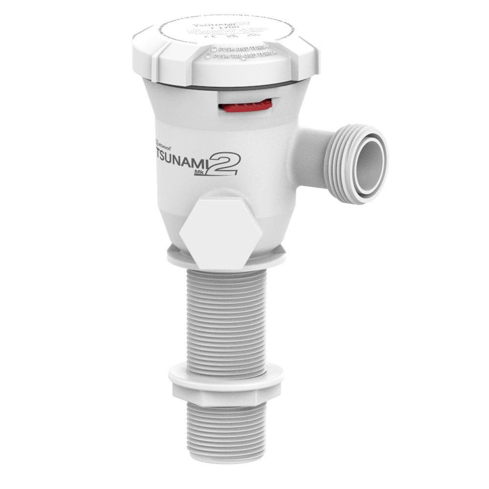 Attwood Tsunami Mk2 T1200 Aerator  12V  Straight Inlet 56604 Main image