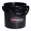 Shurhold Worlds Best Rope Handle Bucket  35 Gallon  Black 2432