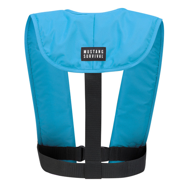 Mustang MIT 70 Manual Inflatable PFD  Azure Blue MD40412680202