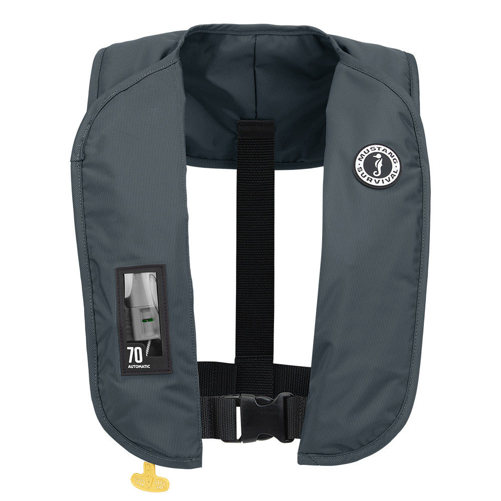 Mustang MIT 70 Automatic Inflatable PFD  Admiral Gray MD40421910202 Main image