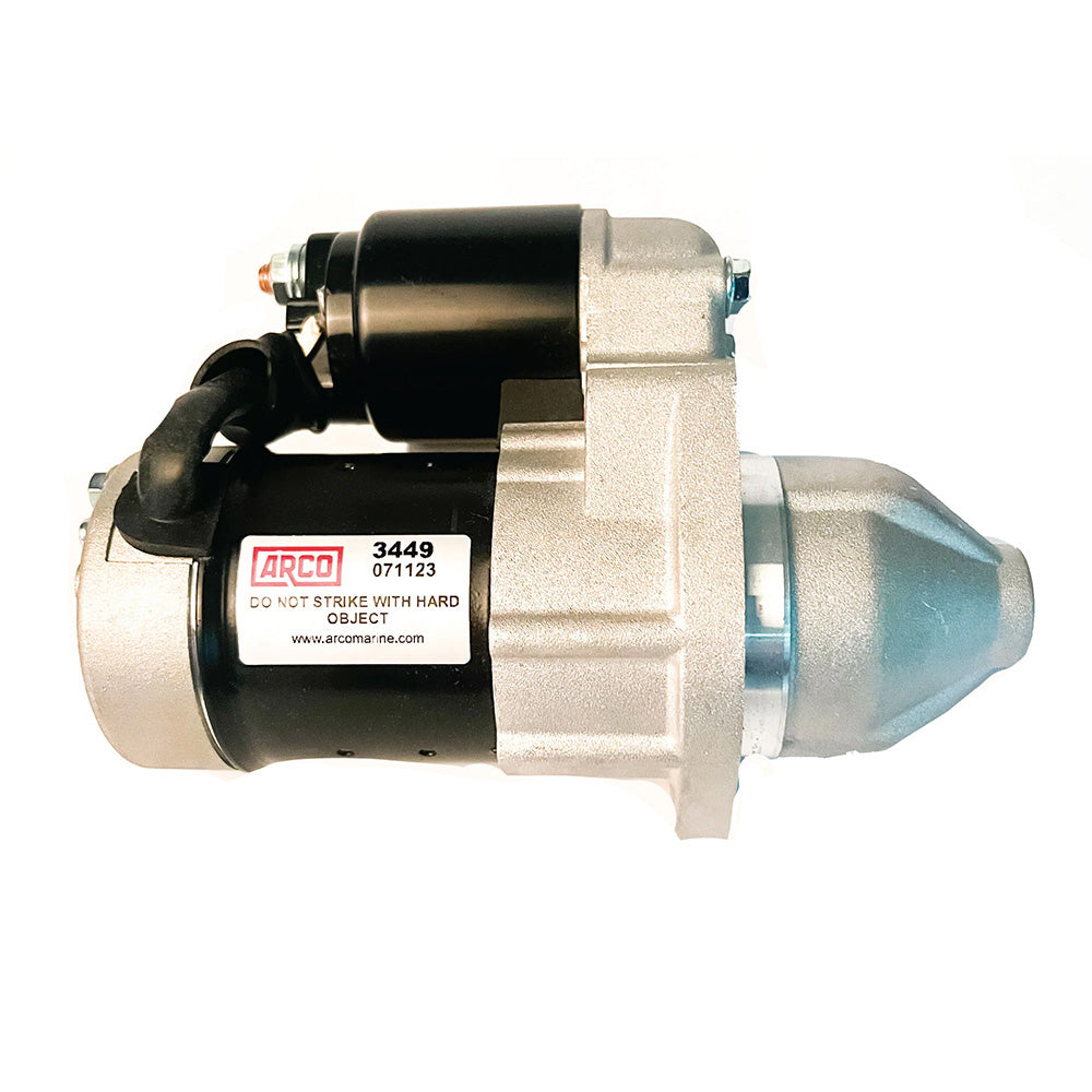 ARCO Marine Original Equipment Quality Replacement Suzuki  OMC Outboard Starter  20052018 Models 3449 Main image