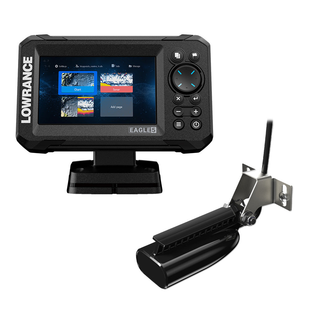 Lowrance Eagle 5 Combo wSplitShot Transducer 00016111001 Main image