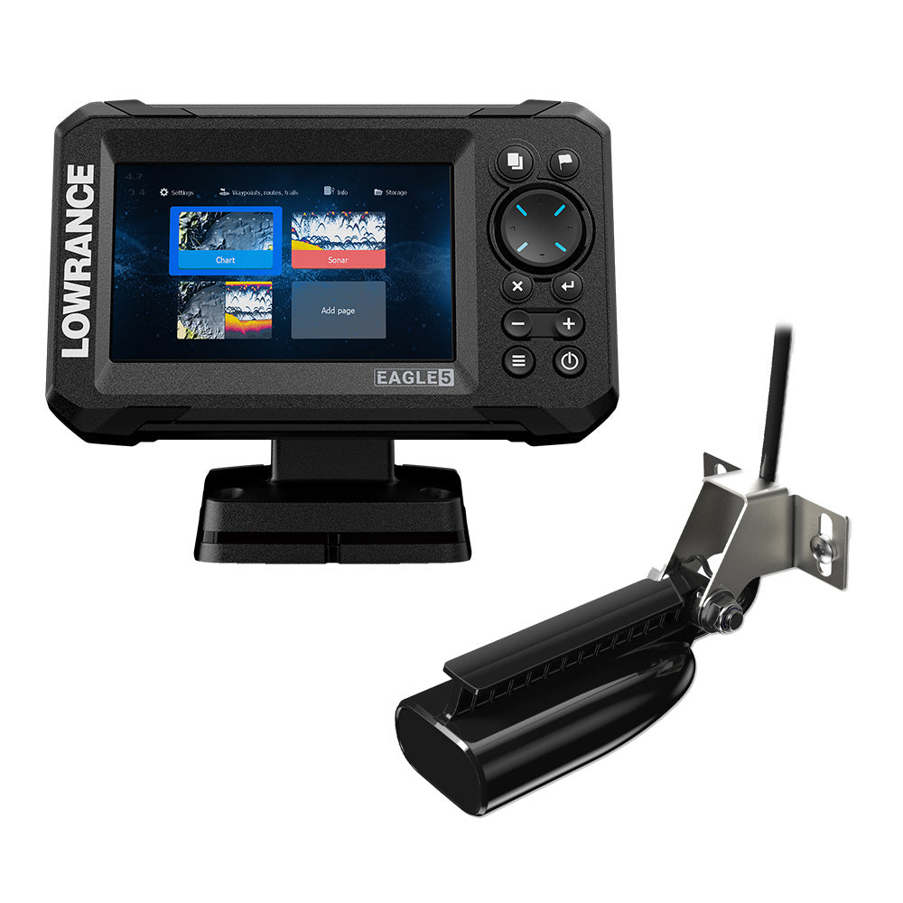 Lowrance Eagle 5 Combo  SplitShot Transducer wCMAP Charts 00016226001 Main image