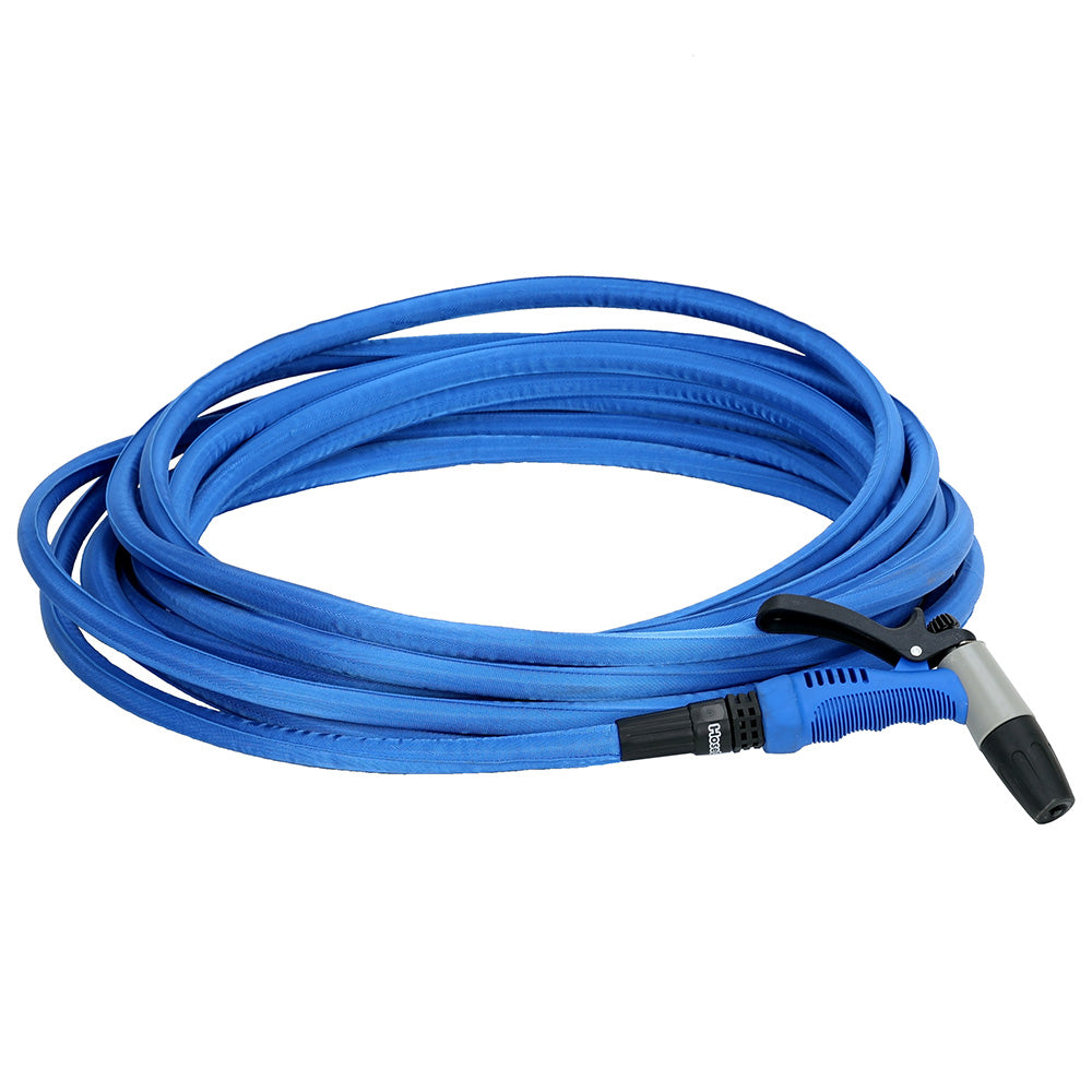HoseCoil 75 Blue Flexible Hose Kit with Rubber Tip Nozzle HF75K Main image