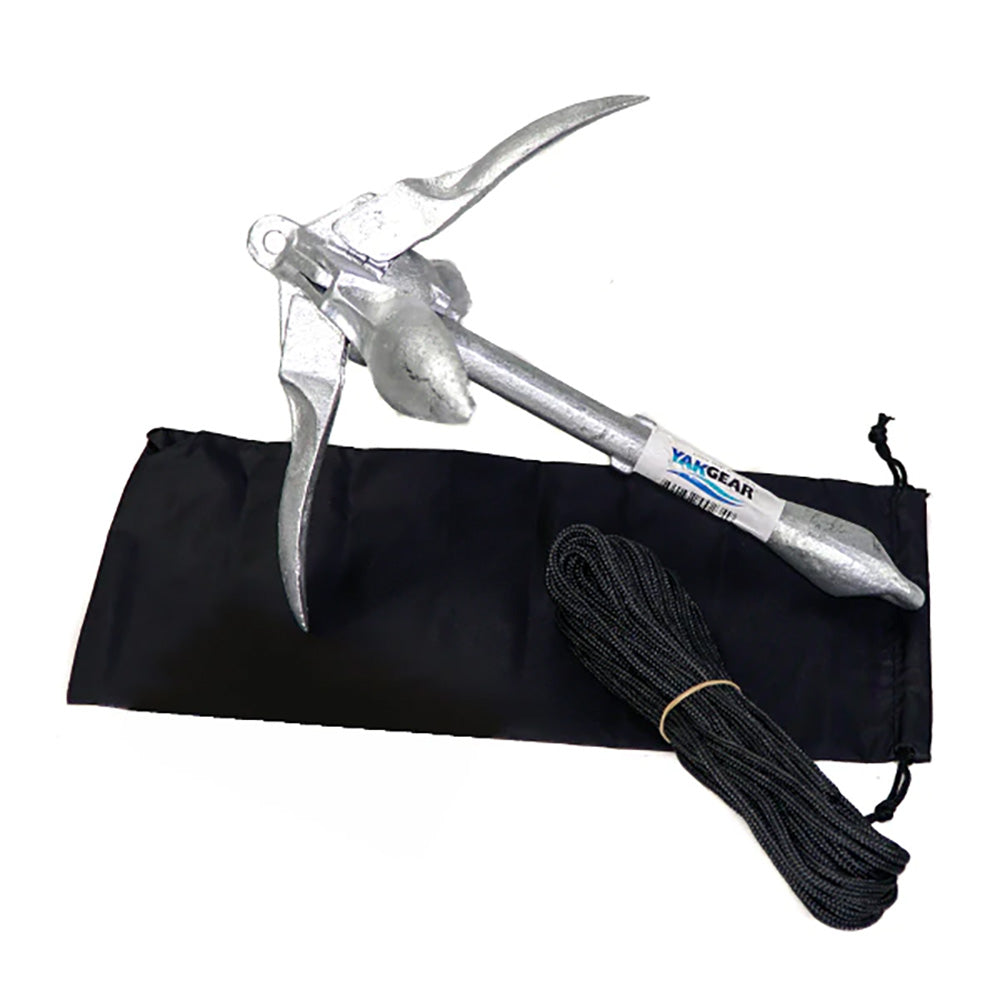 YakGear 3.3lb Grapnel Anchor Kit w/Storage Bag [AB3] Secondary image