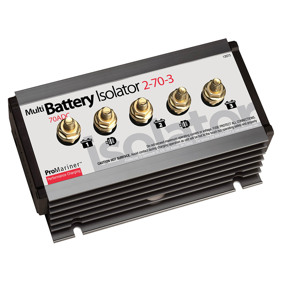 ProMariner Battery Isolator  2 Alternator  3 Battery  70 AMP 12073 Main image