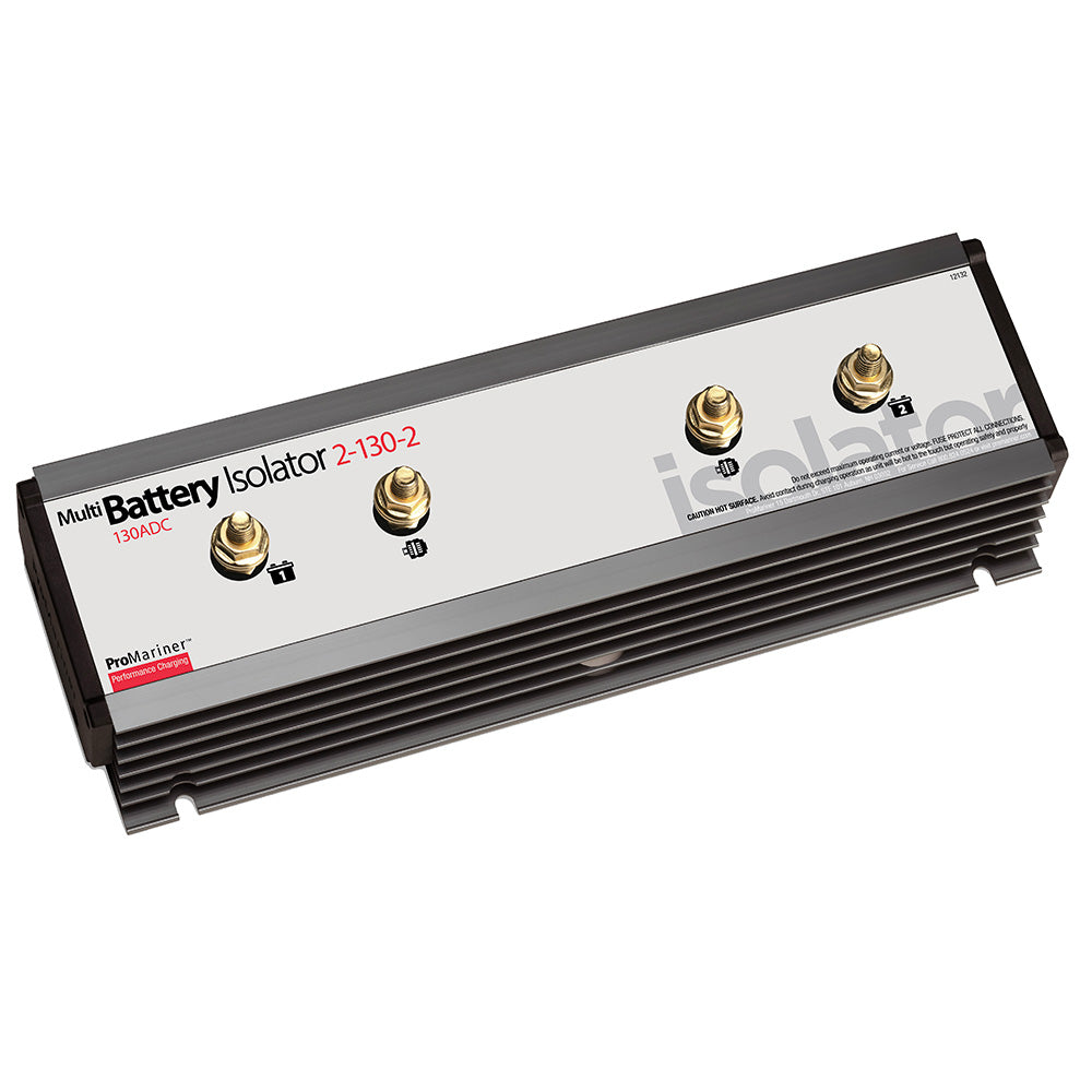 ProMariner Battery Isolator  130 AMP  2 Alternator  2 Battery 12132 Main image