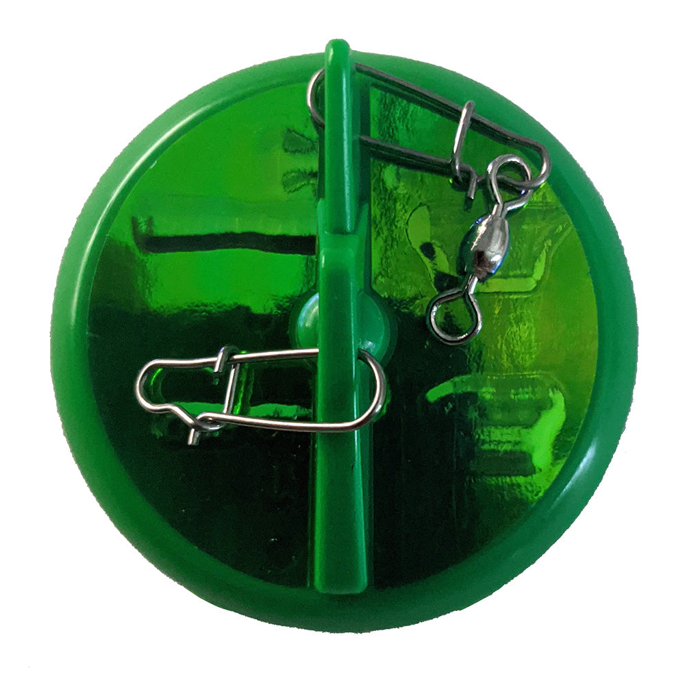 LuhrJensen 214 Dipsy Diver  Kelly GreenSilver Bottom Moon Jelly 55600302511 Main image