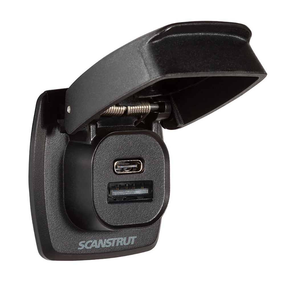 Scanstrut Flip Pro Plus Fast Charge USBA  USBC Socket SCUSBF4 Main image