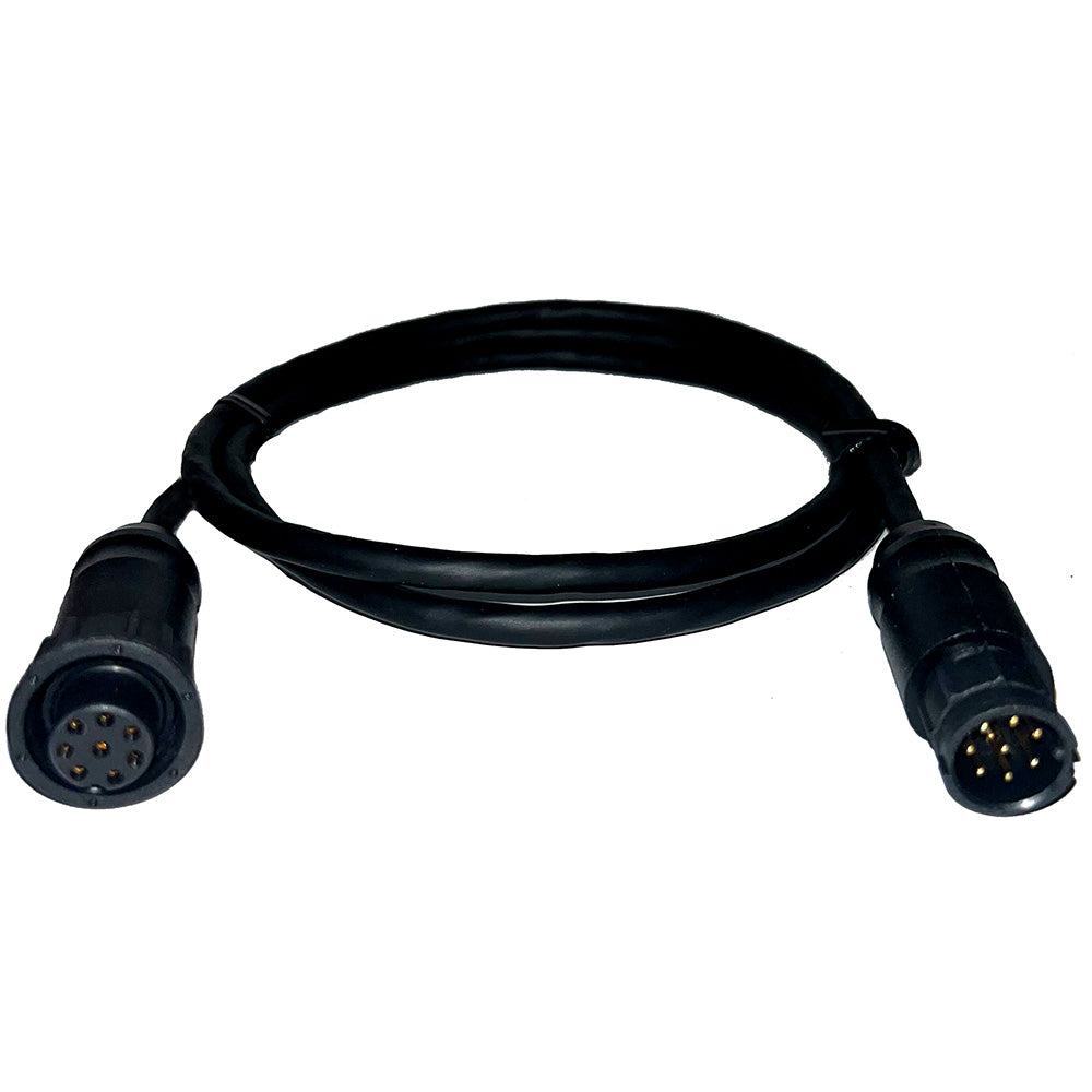 Echonautics 1M Adapter Cable wFemale 8Pin Garmin Connector fEchonautics 300W 600W  1kW Transducers CBCCMS0503 Main image