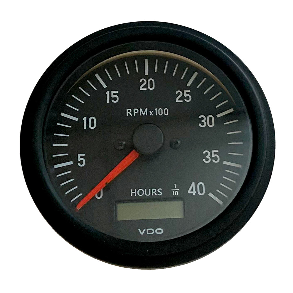 VDO Cockpit International Gen II 4K RPM Tachometer wHourmeter 33393500 Main image