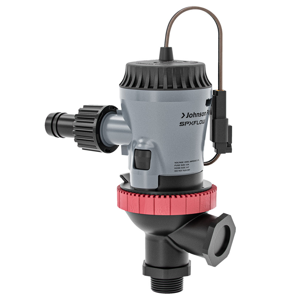 Johnson Pump Aqua O2 Twin Port 800 GPH Aerator Pump  Flex Mount  12V 101365001 Main image