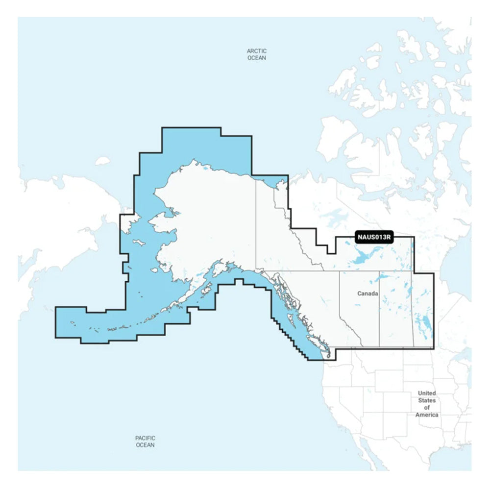 Navionics NAUS013R  Canada West  Alaska  Navionics 010C146730 Main image