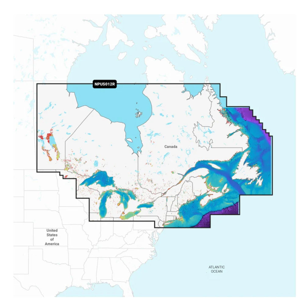 Navionics Platinum NPUS012R  Canada East  Great Lakes 010C146640 Main image