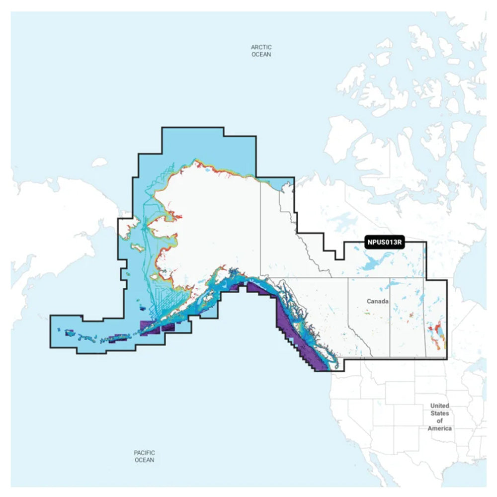Navionics Platinum NPUS013R  Canada West  Alaska 010C146740 Main image
